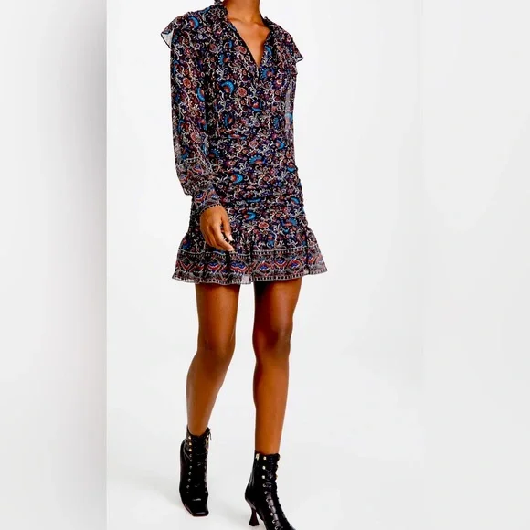 knee length dresses for ladies Jaylene Floral Crochet Mini Dress - White